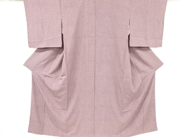 リサイクル　花唐草模様小紋着物